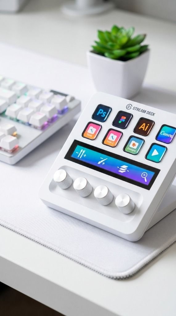 Super Cute & Cozy White Gaming Setup: How to Get the Kawaii Vibe Setup Image