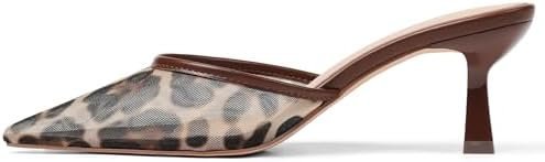 The Under $85 Summer Date Outfit That Does All the Talking ? — VOMIRA Black Kitten Heels for Women Closed Pointed Toe Stiletto