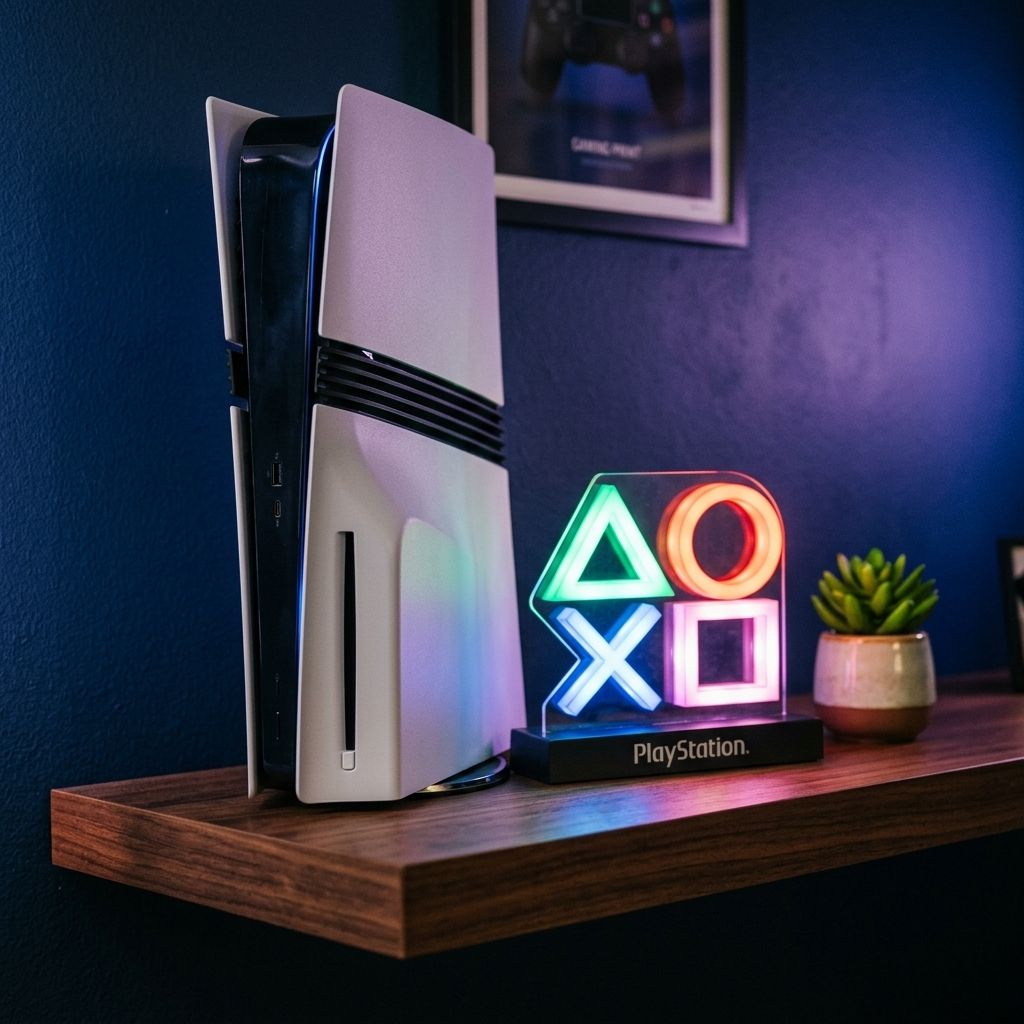 Ultimate PS5 Pro Console Gaming Lounge Setup Setup Image