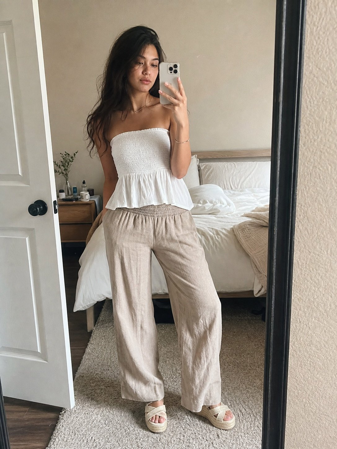 This Budget Lace-Up Fit Looks Way Too Planned ? — UGC Try-On Look