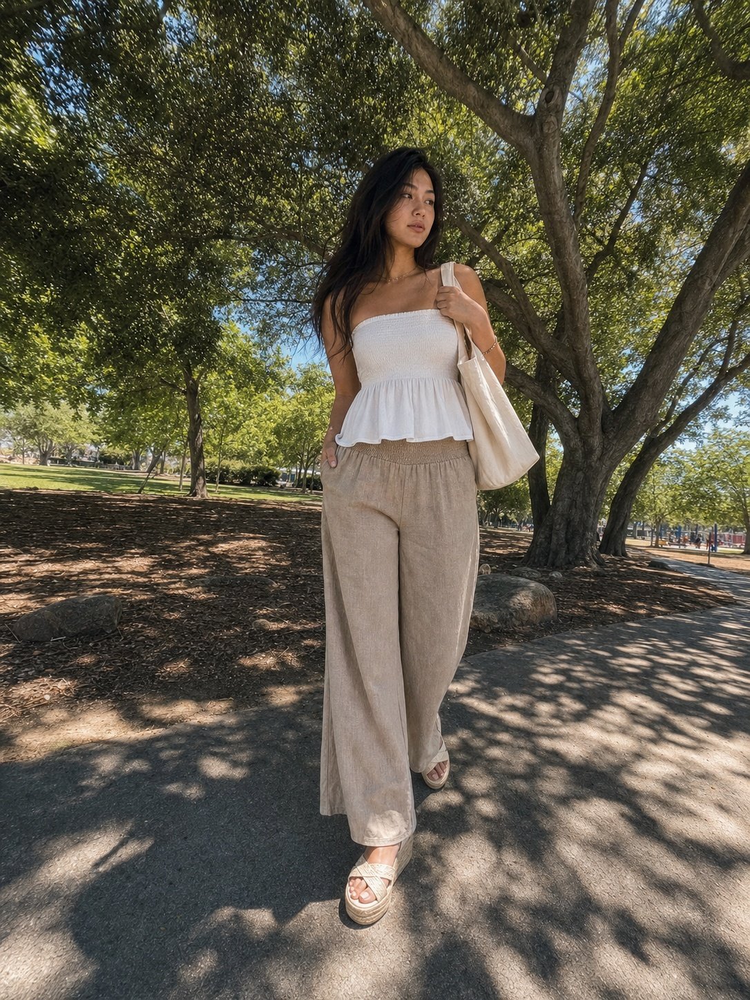 This Budget Lace-Up Fit Looks Way Too Planned ? — Outfit Detail