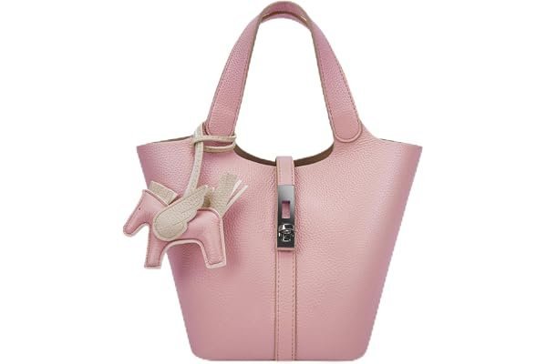 The ultimate sunset walk outfit check (budget-friendly finds) — Kadynow Tote Bag for Women Vegan Leather Bucket Purse for Women Top Handle Handbag Shoulder Bag with Detachable Small Purse