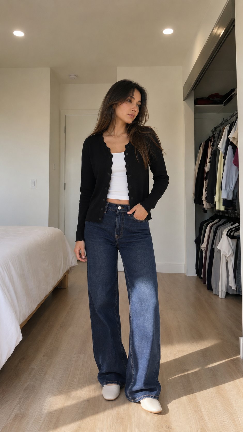 Getting ready for work is....work. — UGC Try-On Look