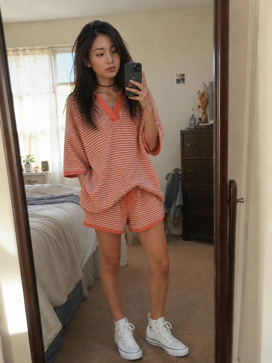 The Errand Had Witnesses, So I Wore The Soft Set — Outfit Detail