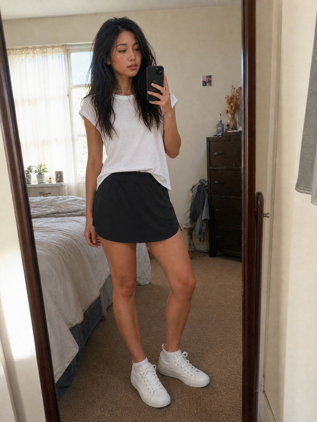 The Train Card Errand Turned Into A Skort Moment — Outfit Detail