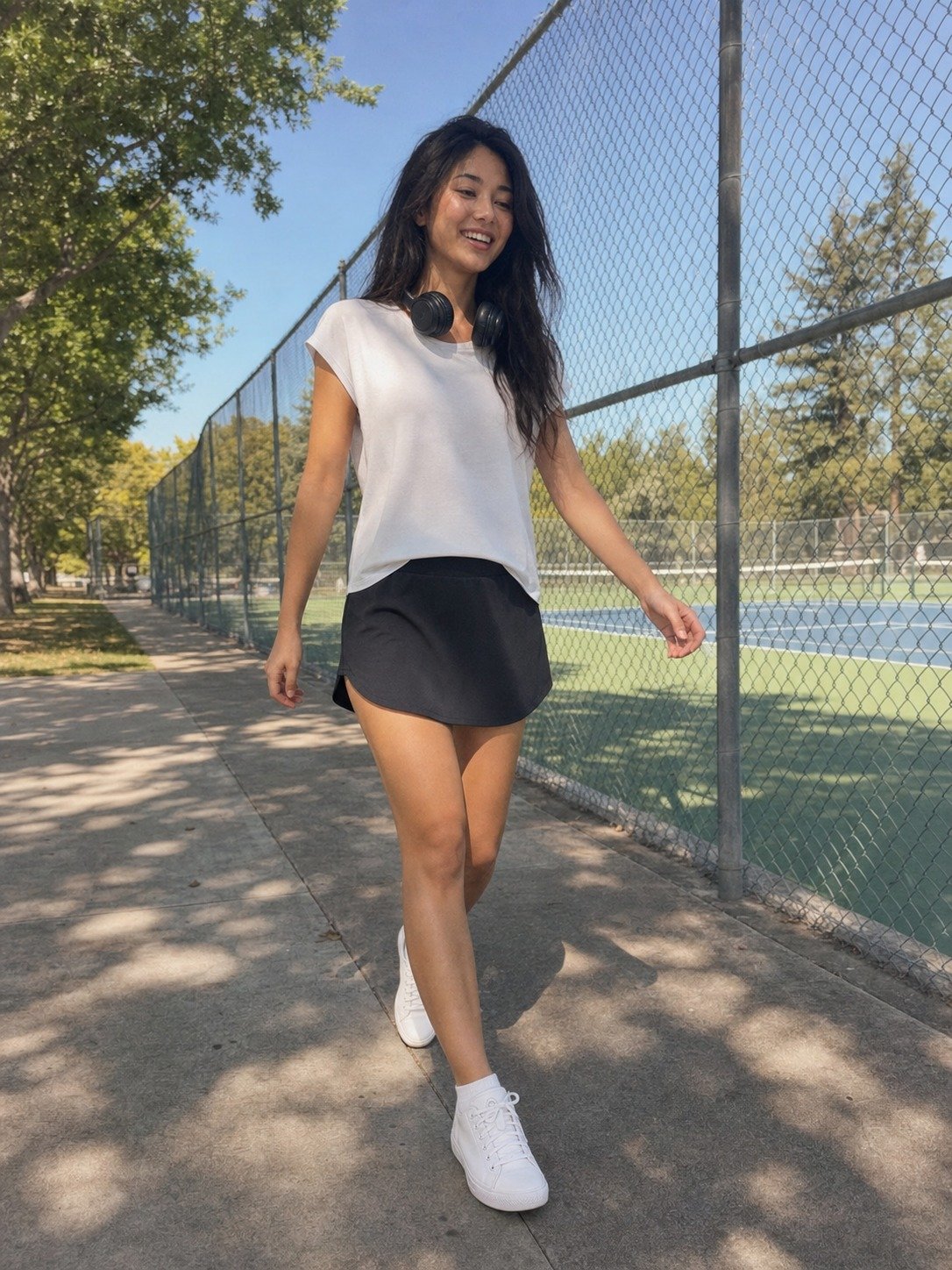 The Train Card Errand Turned Into A Skort Moment — Outfit Detail