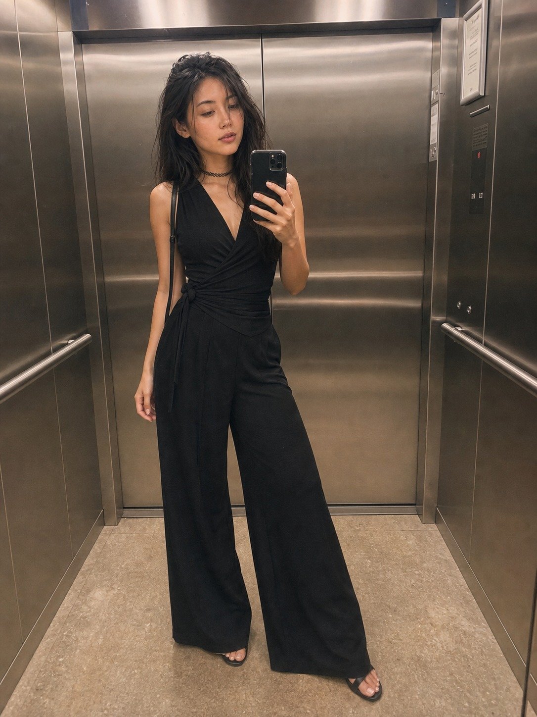Seven Minutes To Leave And The Set Cooperated ? — Outfit Detail