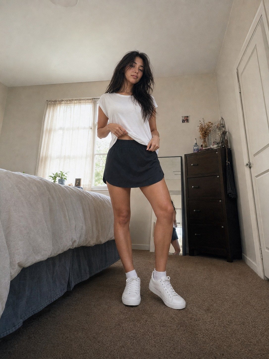 The Train Card Errand Turned Into A Skort Moment — Outfit Detail