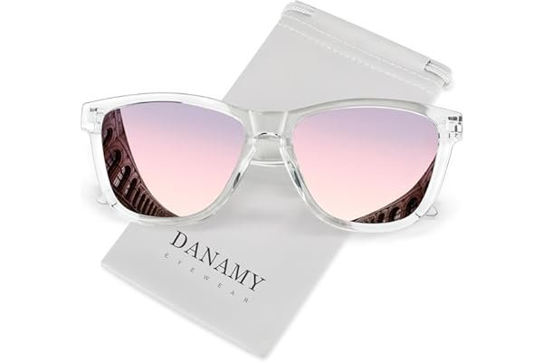 Glowy golden hour vibes in this entire Amazon fit haul — DANAMY Sunglasses Womens Polarized Sunglasses for Women Trendy Designer Mirrored UV Protection Sun Glasses