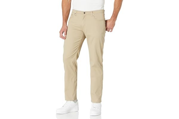 Earning husband points: A comfortable coffee run fit check — Amazon Essentials Men's 5-Pocket Stretch Twill Pants