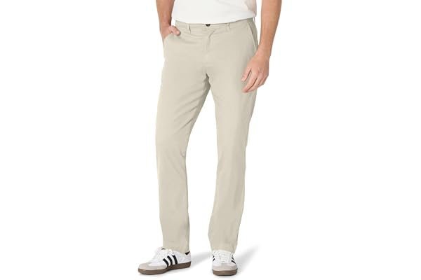 Waking up before the kids (a miracle): Cozy morning dad setup ? — Amazon Essentials Men's Athletic-Fit Chino Pants