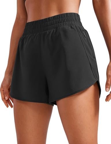 The at-home styling trick: letting Tank Top set the visual tone — CRZ YOGA Dolphin Athletic Shorts for Women 3