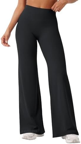 The at-home styling trick: letting Double-Lined Cropped Off-The-Shoulder Top set the visual tone — YEOREO Ease Workout Leggings Womens No Front Seam Straight Leggings 29