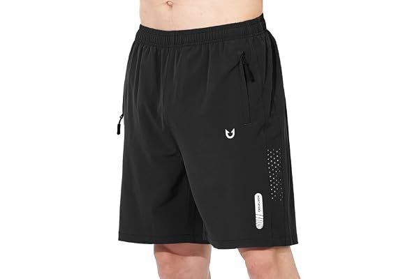 Backyard park run: High durability fit for playground duties — NORTHYARD Men's Athletic Running Shorts Gym Workout Quick Dry Lightweight Sports Basketball Tennis 3 Zipper Pockets