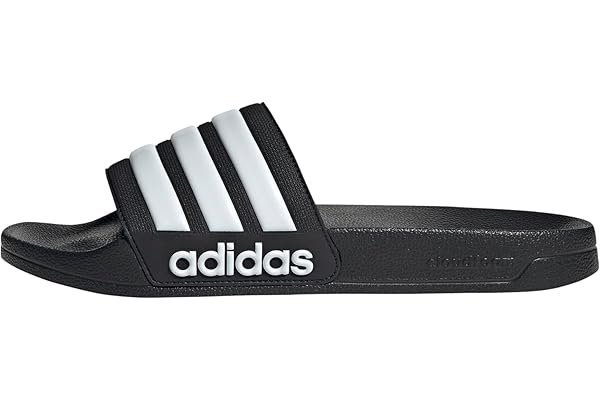 How I styled Bodysuits?Short Sleeve Scoop Neck Top? for a polished at-home outfit — adidas Unisex Adult Adilette Shower Slide