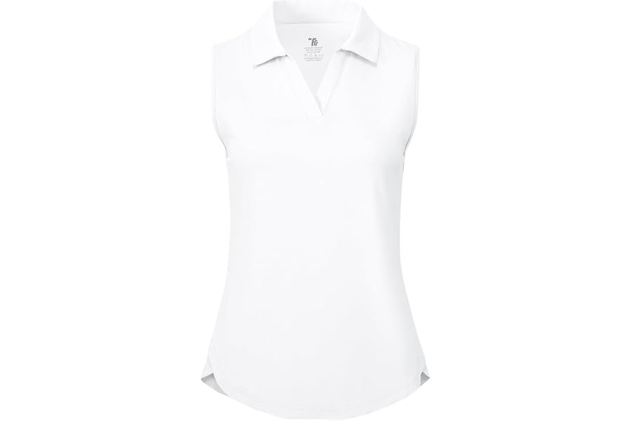 The everyday styling trick: letting Lightweight Tank Top set the visual tone — BGOWATU Women's Sleeveless Golf Polo Shirts Collared V Neck Tennis Tank Tops UPF 50+ Quick Dry Lightweight