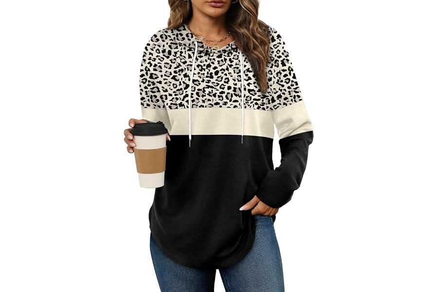 Upgrading the classic everyday uniform with Sweatshirt — Bofell Hoodies for Women Long Sleeve Shirts Fall Clothes 2025 Outfits Crewneck Sweatshirts Winter Fashion Clothing