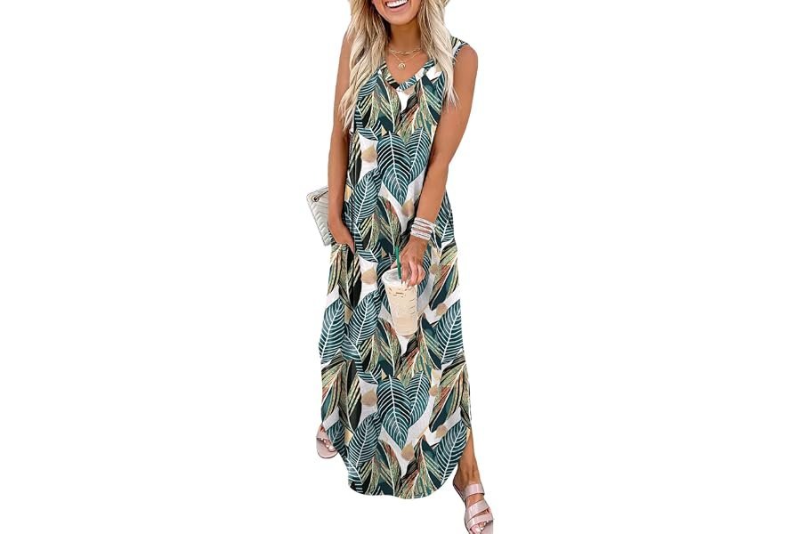 Why Dress is the ultimate foundation for everyday styling — Sampeel Summer Dresses Maxi Dress Vacation Beach Sundresses 2025 with Pockets
