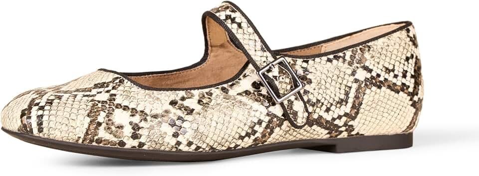 The everyday styling trick: letting Shorts set the visual tone — Amazon Essentials Women's Velvet Mary Jane Ballet Flat with Buckle Strap
