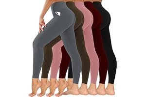 The effortless transition: Square-Neck Bodysuit under the late-night sky — Diravo 5 Pack Women's Leggings with Pockets/no Pocket, High Waisted Workout & Yoga Pants