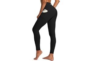 How Cropped Wide-Leg Pants instantly elevated a five-minute everyday look — IUGA High Waist Yoga Pants with Pockets, Leggings for Women Tummy Control, Workout Leggings for Women 4 Way Stretch