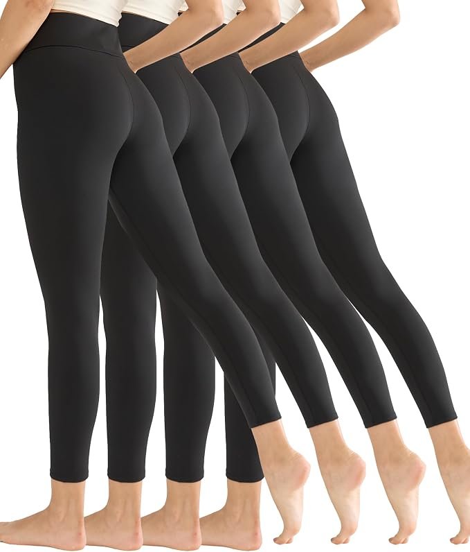 Cropped Jacket turned five minutes into a fit check — Invictusy Women High Waisted Leggings Soft Athletic Tummy Control Yoga Pants Workout Athletic
