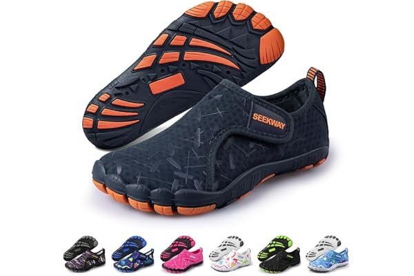 How Scoop-Neck Tank Top turned a simple on-the-go walk into a wardrobe win — SEEKWAY Barefoot Water Shoes for Kids - Wide Toe Box and Quick-Dry Sand Shoes Toddler for Hiking Swim Beach Pool Kayak Sport Accessories, Camping Essentials Non-Slip for Boys Girls Sizes