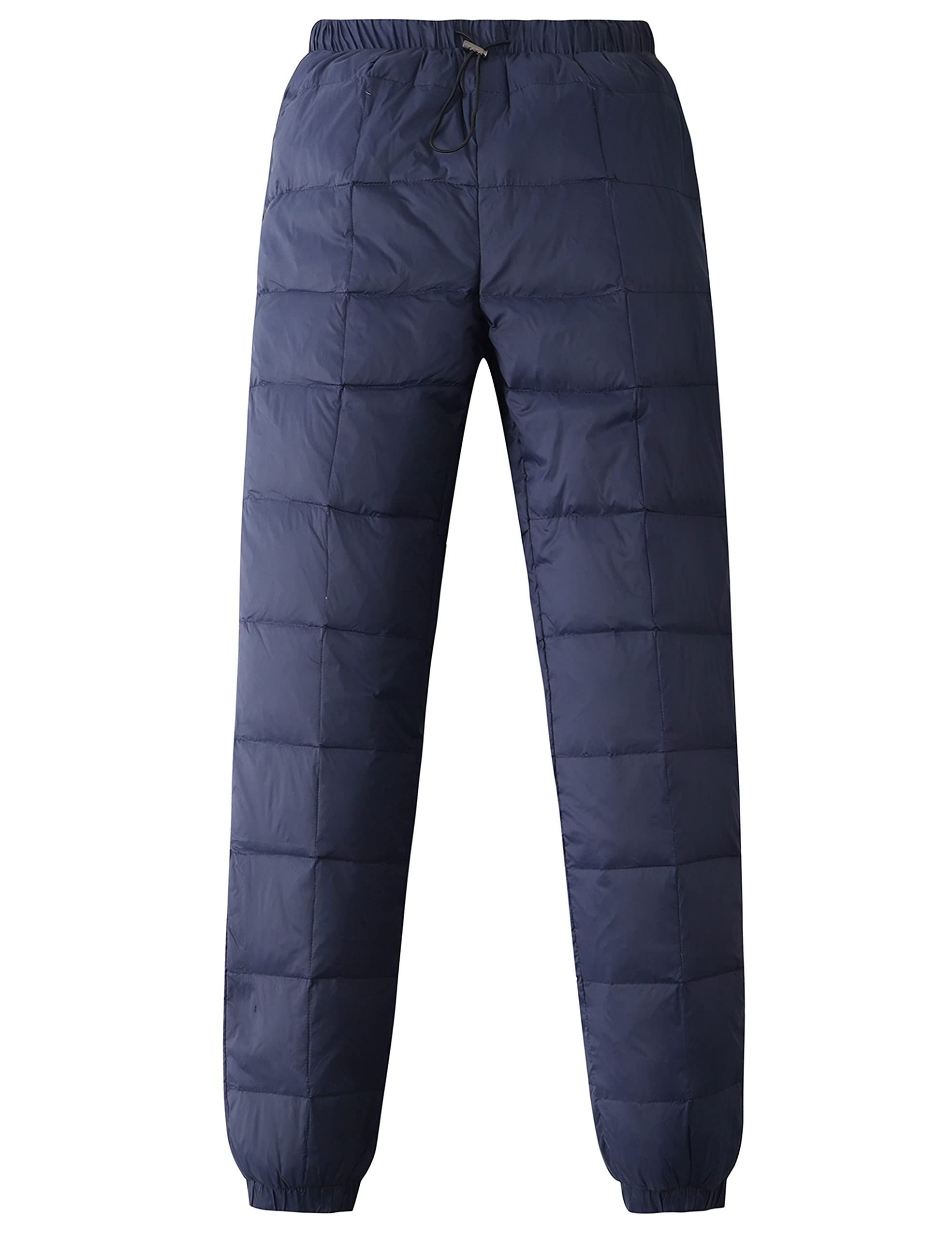 The morning outfit that began with Cropped Top — Gihuo Snow Pants Womens Winter Windproof Down Pants Warm Outdoor Ski Pants Padded Loose Ultralight Warm Trousers