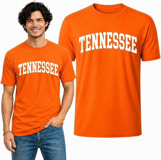 T-Shirt and Trousers made getting dressed suspiciously easy — Wild Bobby State of Tennessee College Style Fashion T-Shirt