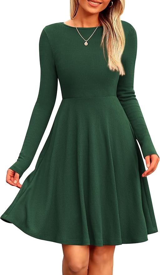 Shorts: proof I can dress and tell a joke — Prettygarden Women's Fall Casual Long Sleeve Short Dress