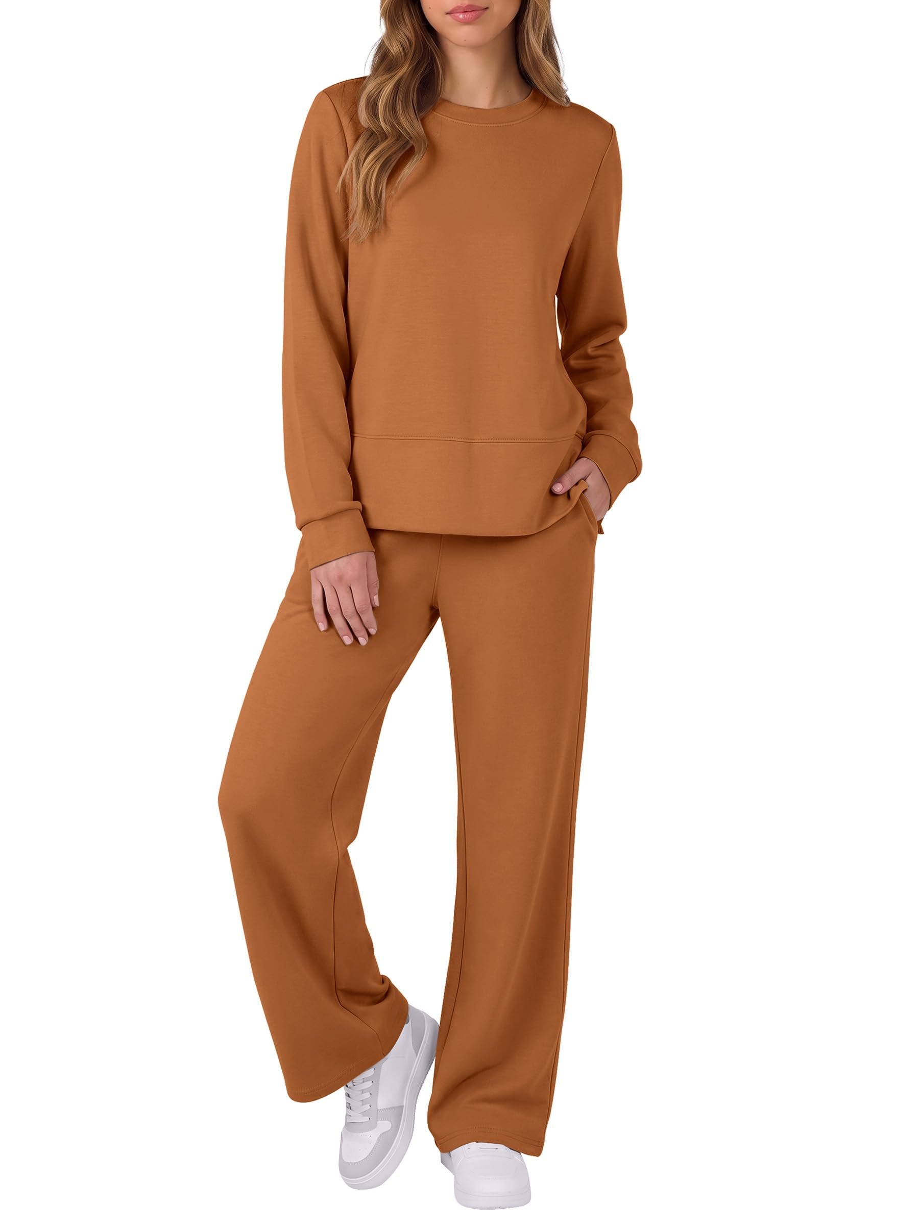 Today's forecast calls for 2 Piece Set — Anrabess 2 Piece Set for Women Lounge Airport Fall Outfits