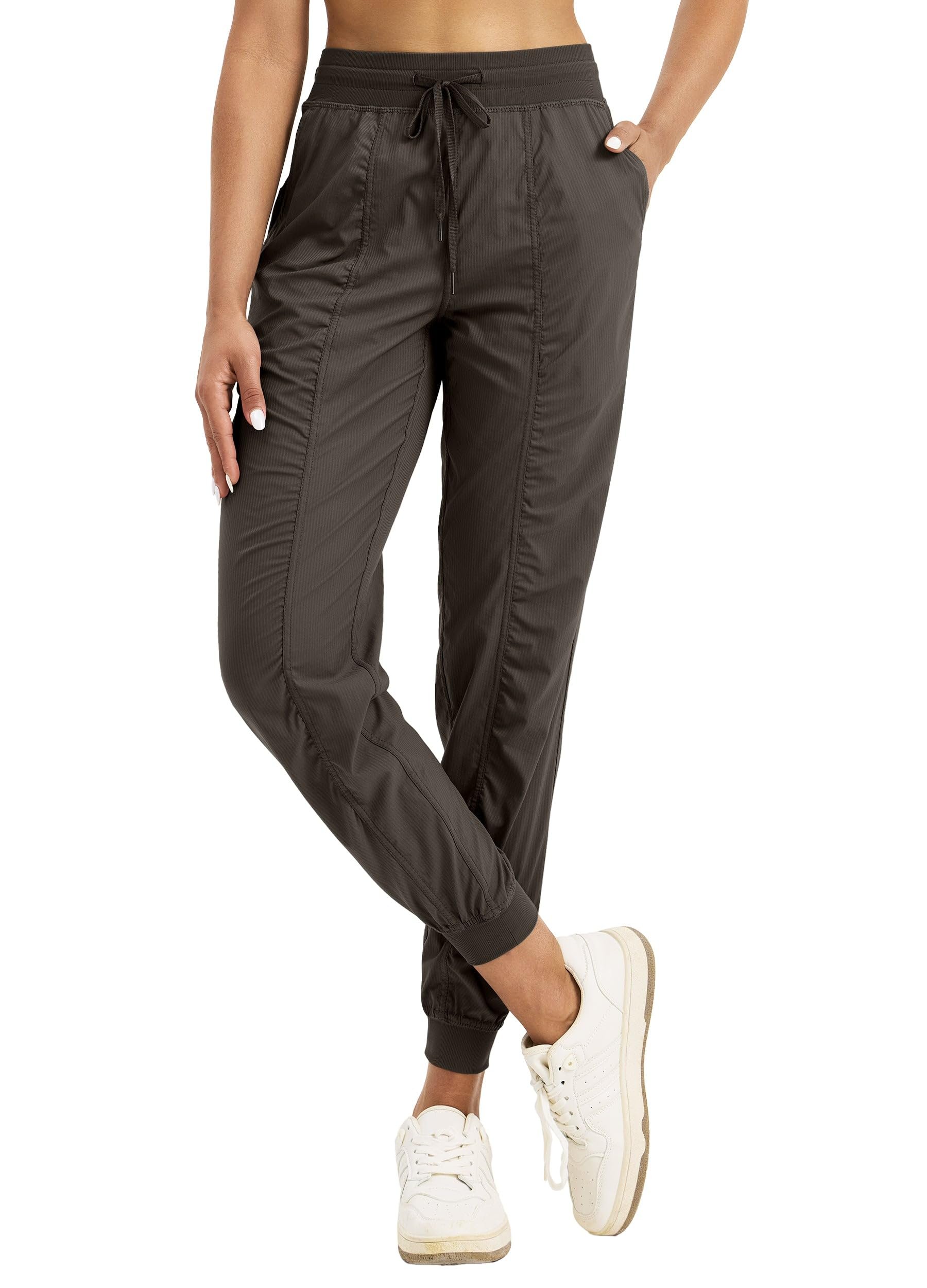 One errand, full fit check: Hooded Sweatshirt — Willit Women's Workout Jogger Studio Track Athletic Pants Hiking Casual Pants with Pockets Lightweight