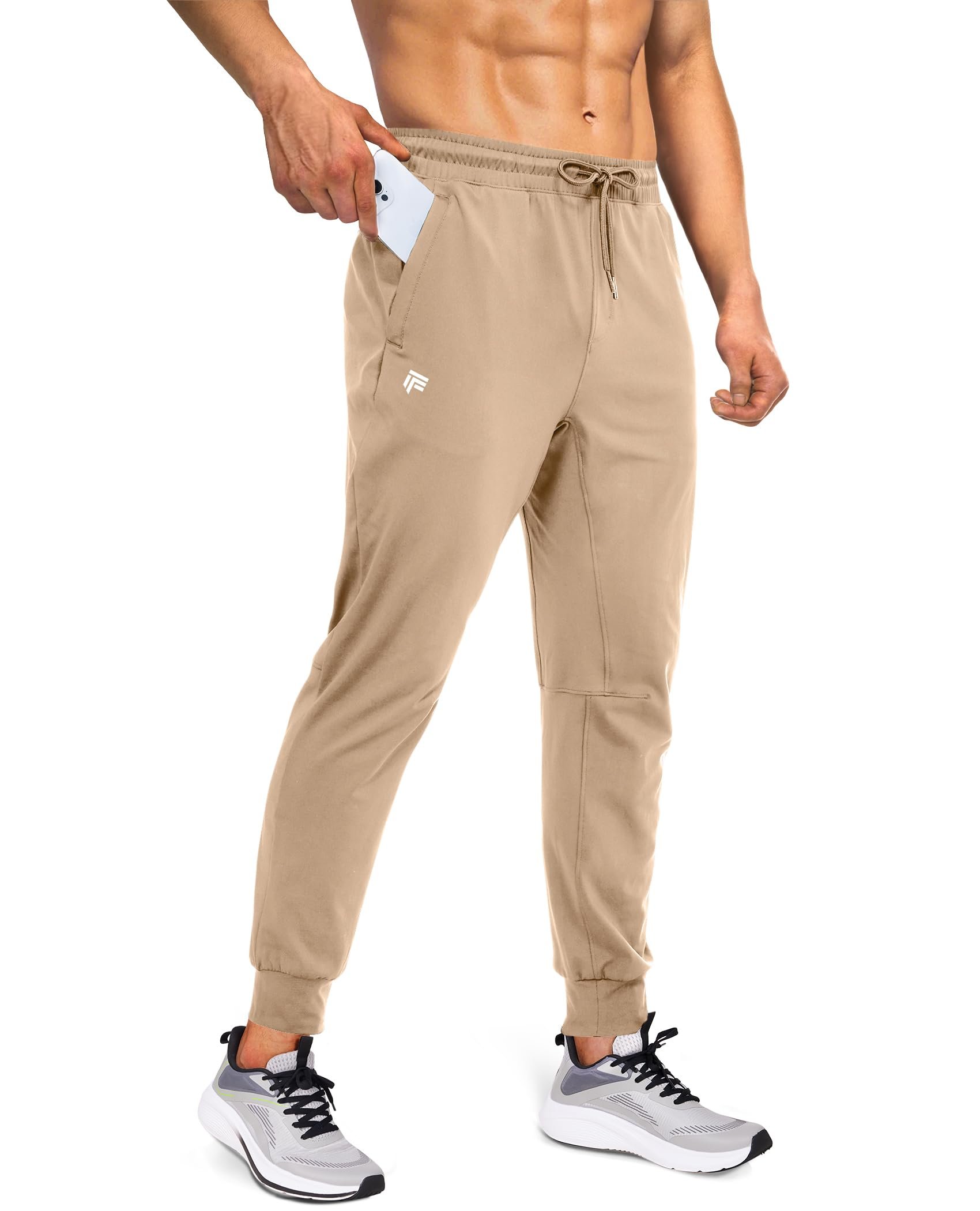 Cold front, warm welcome for Waterproof Lightweight Jacket — Fogfire Mens Joggers with Zipper Pockets Lightweight Sweatpants for Men Pants Athletic Workout Running Track Gym