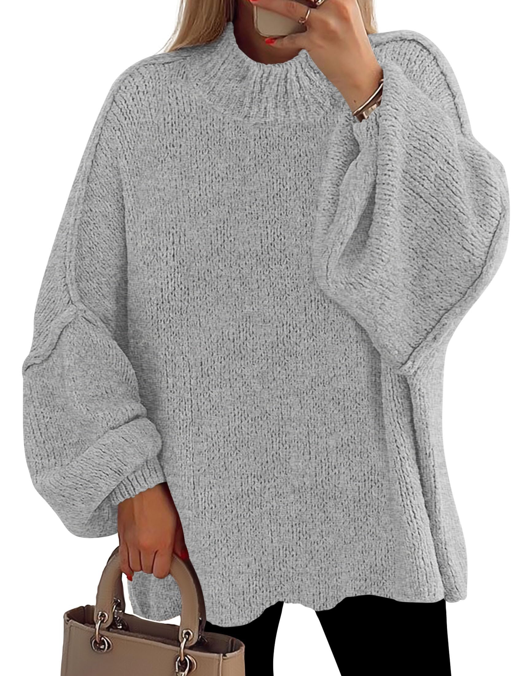 No notes, just Top — Prettygarden Women's Oversized Sweaters Fall Clothes