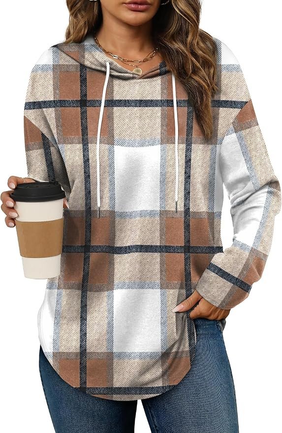 High pressure, low-effort Sweatshirt — Bofell Hoodies for Women Long Sleeve Shirts Fall Clothes 2026 Outfits Crewneck Sweatshirts Winter Fashion Clothing