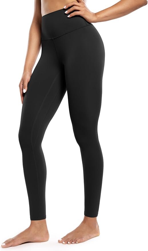 Cream leggings at golden hour, brave — Poshdivah Women's Creamluxe Yoga Leggings 21