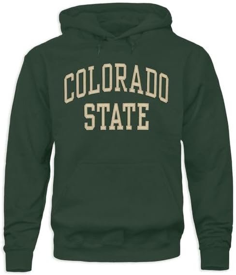 I wore Hooded Sweatshirt; the day developed a personality — Barnesmith NCAA Unisex Hooded Sweatshirt, Veritas Logo in Tackle Twill Applique
