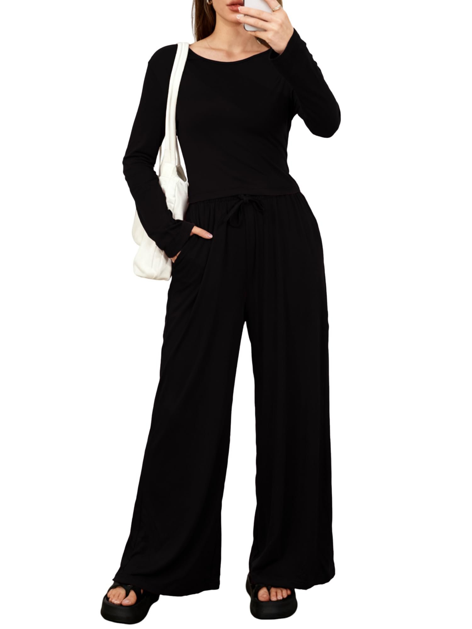 My mirror said keep it, so I kept it — Skinhug Women's 2 Piece Matching Lounge Set