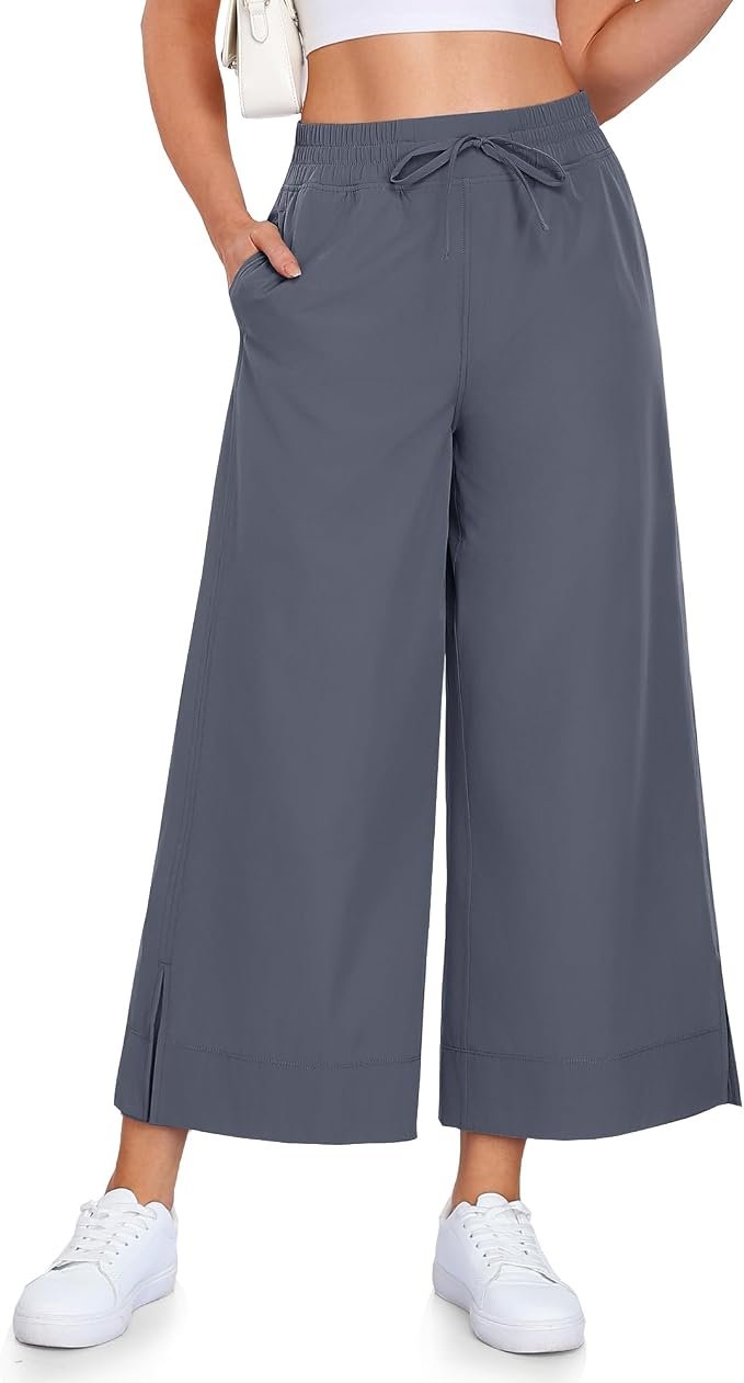 Two soft decisions, zero regrets so far — Campsnail Wide Leg Pants Women - 25