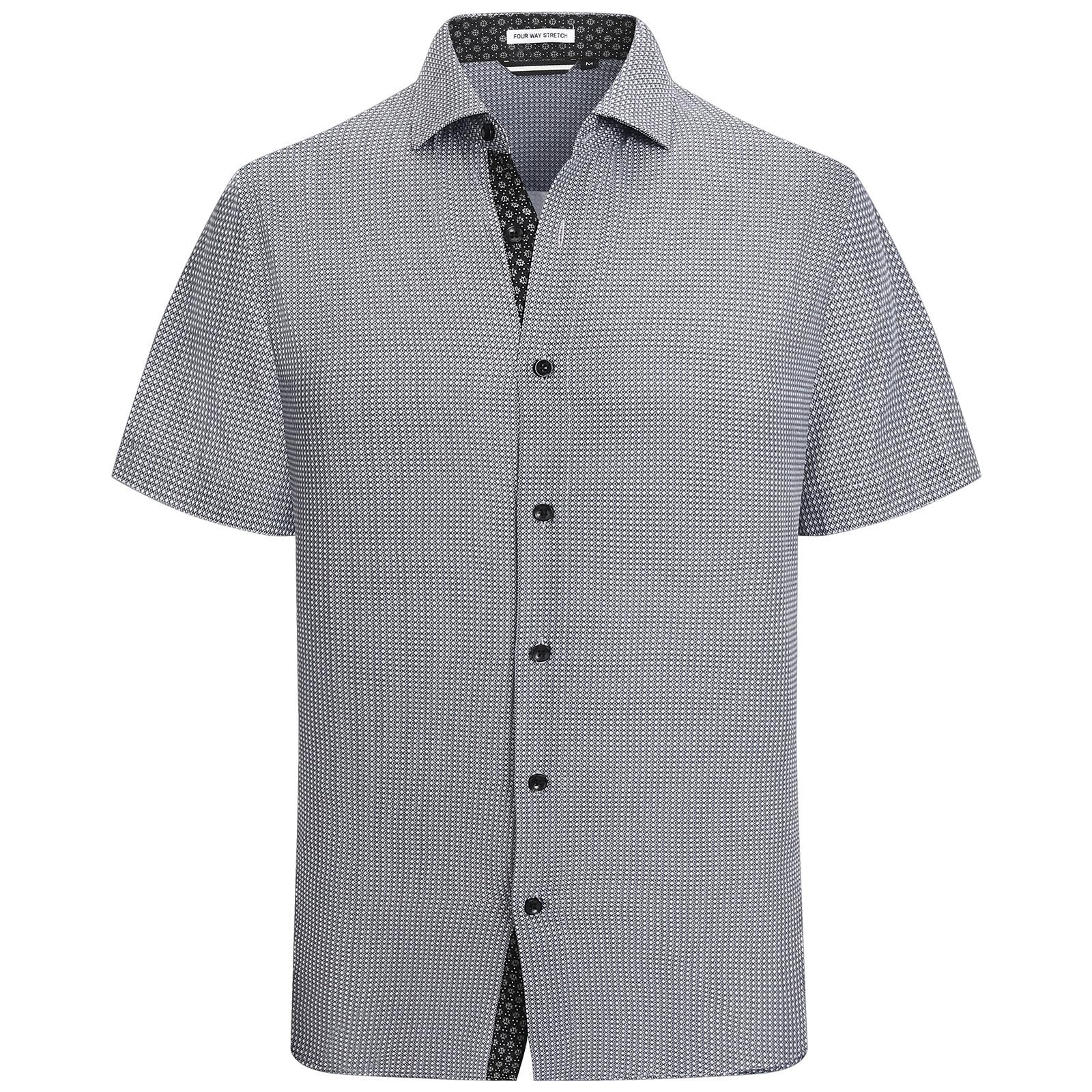 The outfit started with Shorts — Warhorsee Mens Dress Shirts Wrinkle Free Short Sleeve Button Down Shirts