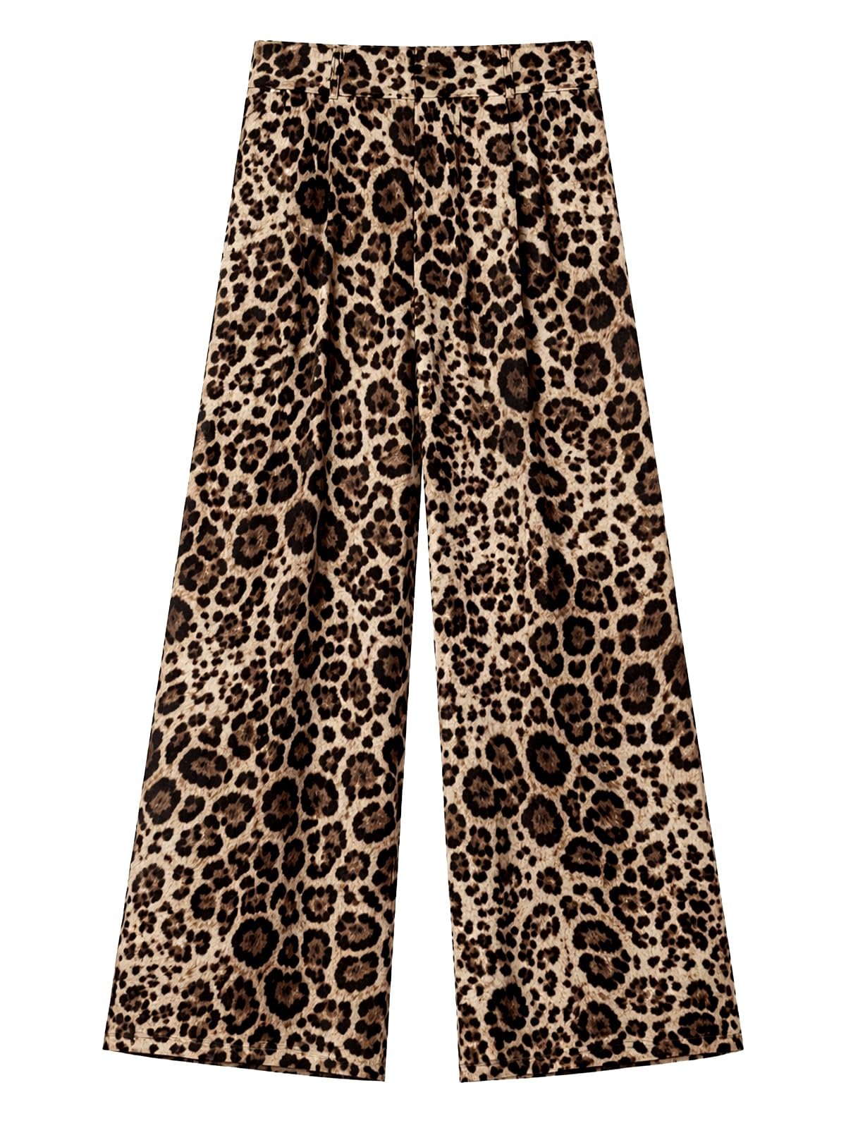 One errand, full fit check: Dress — Cufezn Womens Wide Leg Pants Summer Palazzo Flowy Pants with Pocket Elastic
