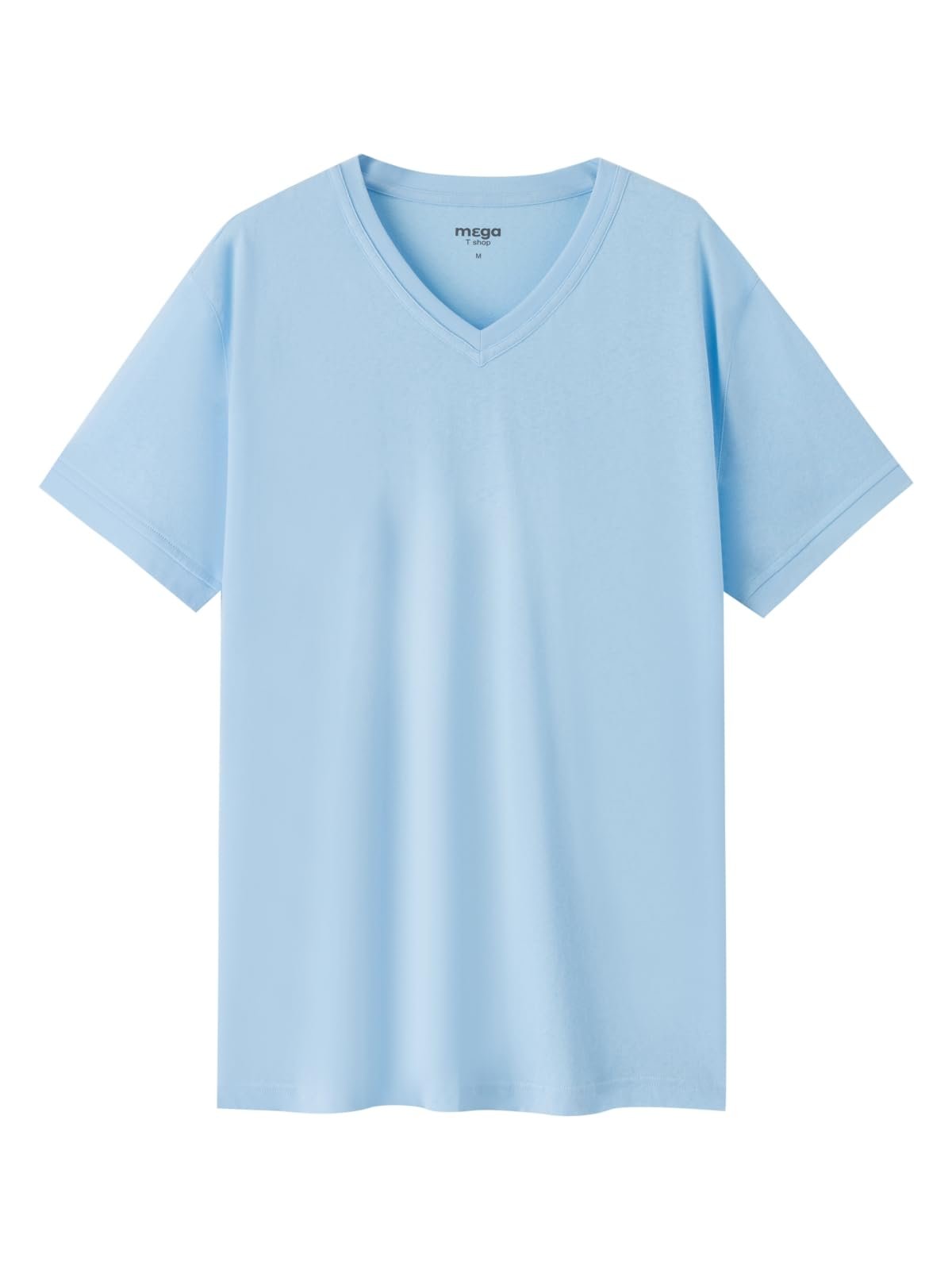 A quick cameo from T-Shirt — Mega Tshop 100% Cotton Short Sleeve V Neck T-Shirts for Men Women