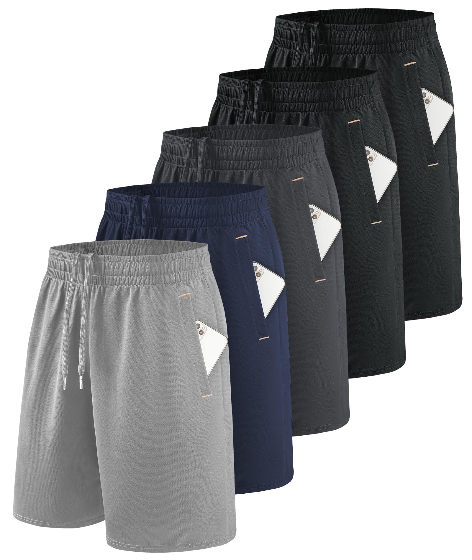 Jacket have me hemming and hawing — Little Beauty 5 Pack Mens Athletic Running Shorts Gym Shorts 2 Pockets
