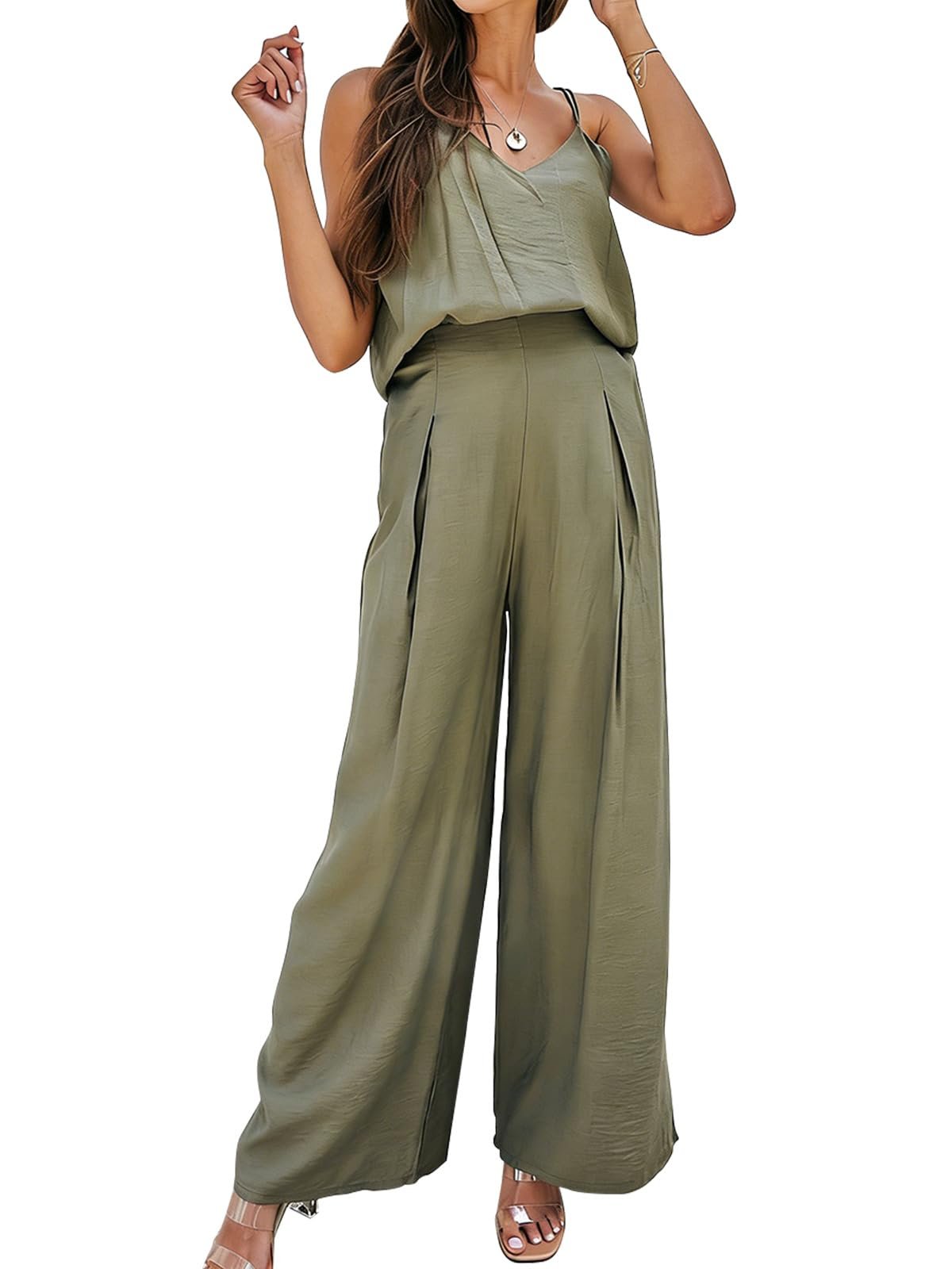The late-night outfit that began with Two Piece Sets — Keomud Two Piece Sets for Women Summer Matching Lounge Set