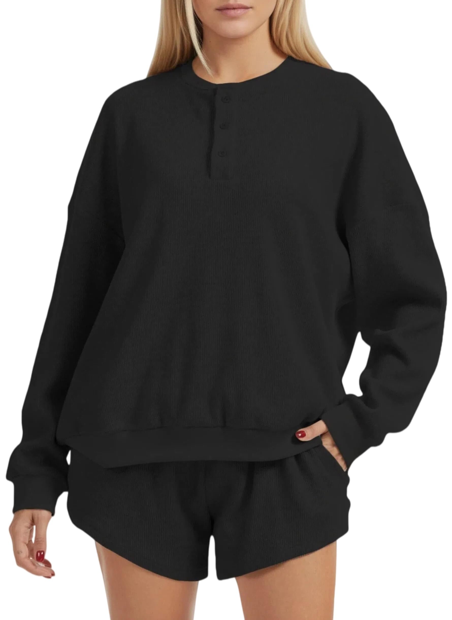 A well-suited punchline featuring Women Waffle Knit Lounge 2 — Yzfsm Women Waffle Knit Lounge 2 Piece Set Cozy Trendy Fall Spring Outfit