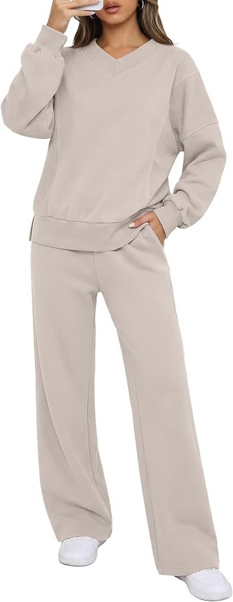 A well-suited punchline featuring Two Piece Lounge Sets — Anrabess Two Piece Lounge Sets for Women Fall Sweatsuits