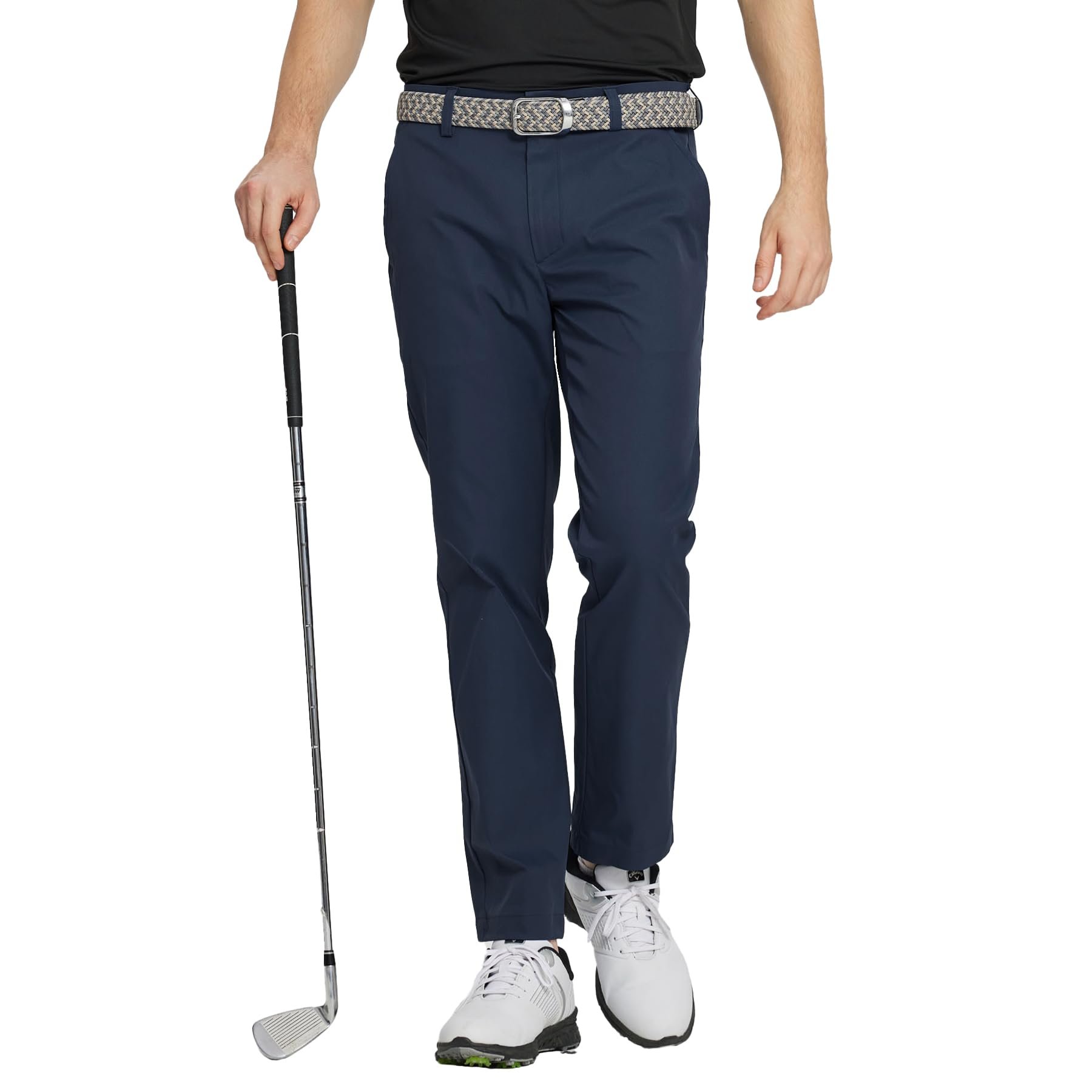 Styling Lightweight Hoodie for a morning look — Michel Rouen Mens Golf Pants 30