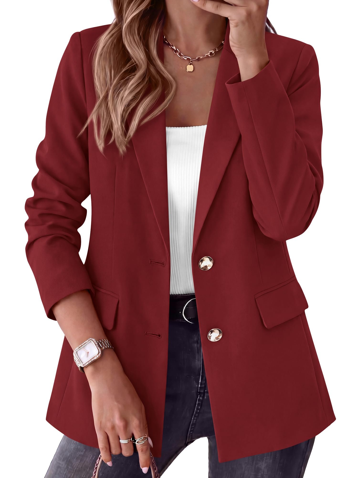 A fitting joke about Blazer — Btfbm Blazers for Women Business Casual Outfits Work Fall Clothes 2026