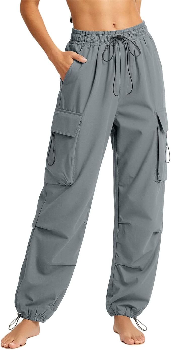 Partly cloudy, fully styled in Jacket — Yulinyeah Cargo Pants Women,Womens Hiking Joggers