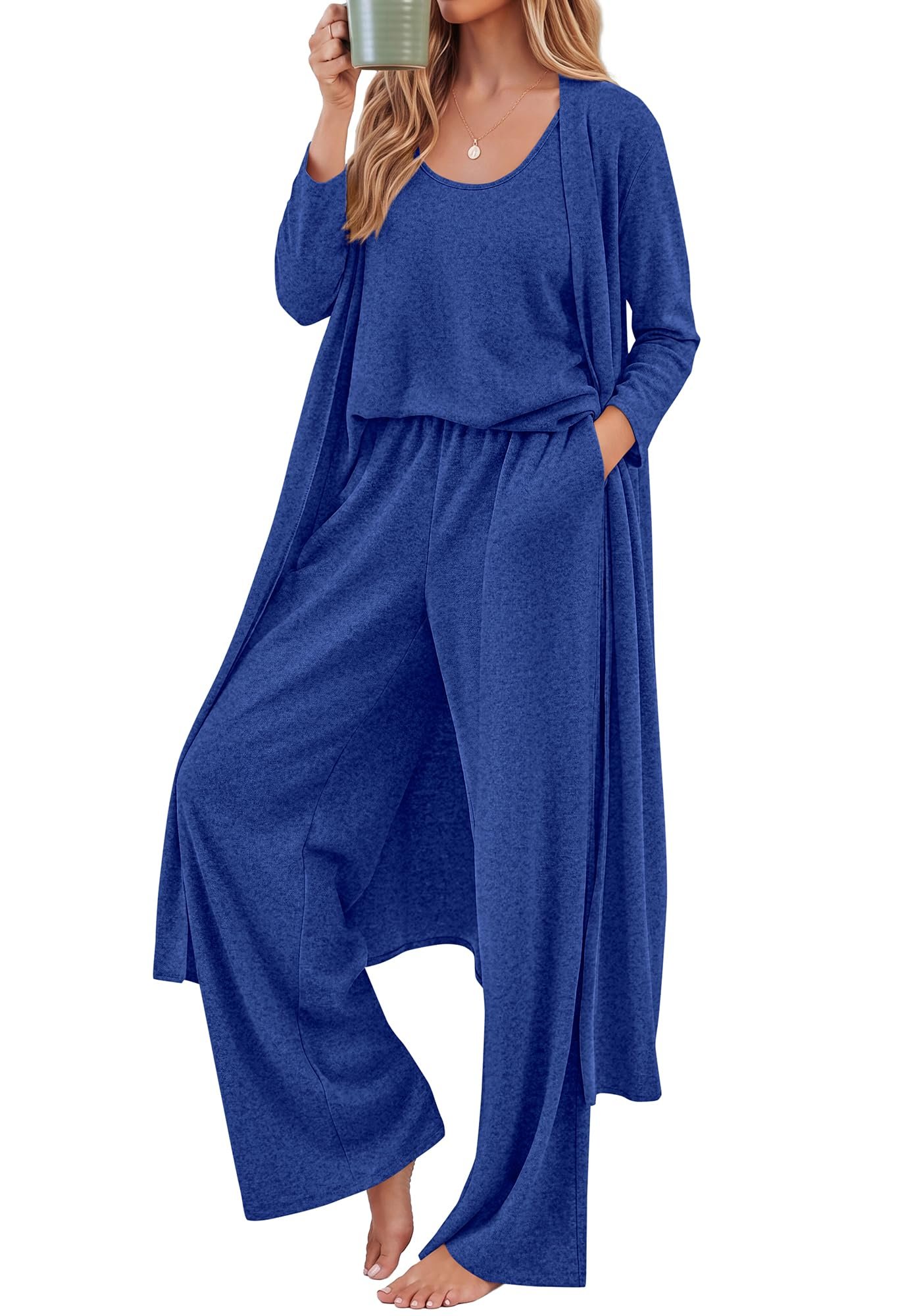 3 Piece Lounge Sets has me hemming and hawing — Kirundo 3 Piece Lounge Sets for Women Airport Travel Outfit